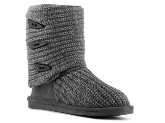 Bearpaw Knit Tall Boot Women's Shoes DSW