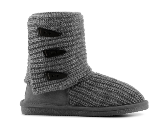 Bearpaw Knit Tall Boot Women's Shoes DSW
