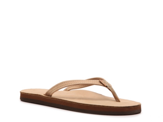 rainbow flip flops dsw