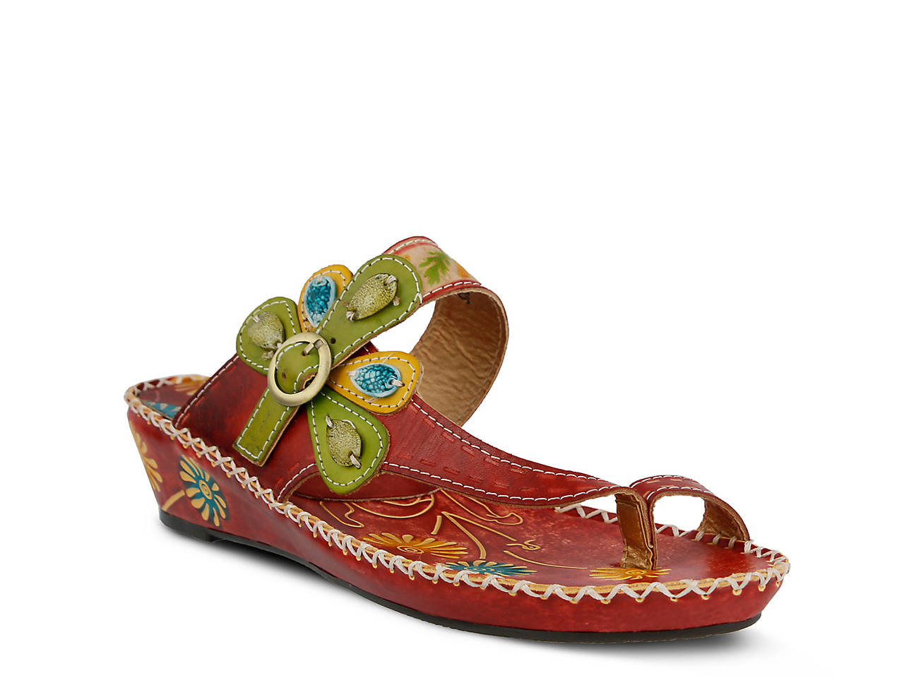 L'Artiste by Spring Step Santorini Wedge Sandal Women's Shoes | DSW