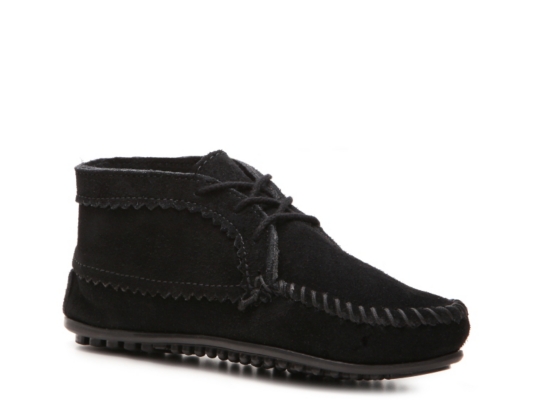 dsw black lace up booties