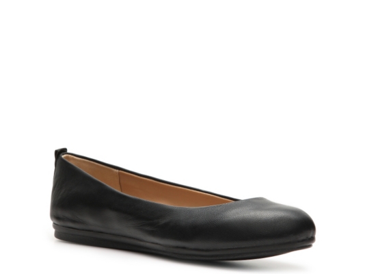 dsw ballet flats black