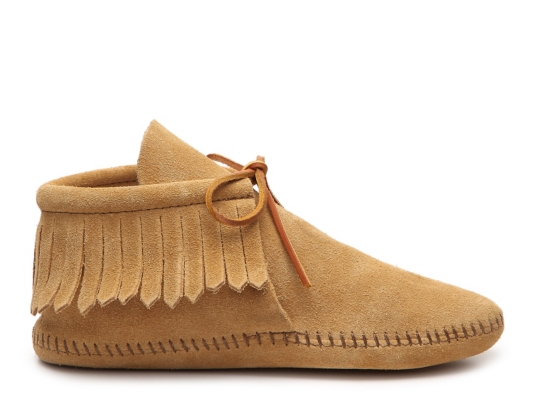 western fringe booties