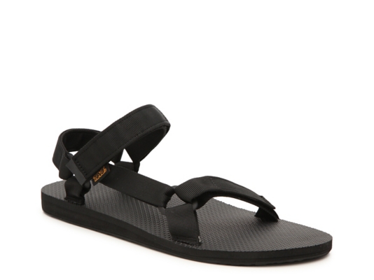 black teva original sandals
