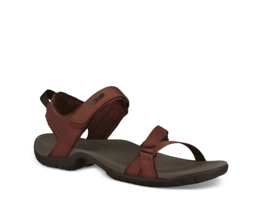 teva ladies leather sandals