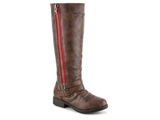 calf riding boots women's