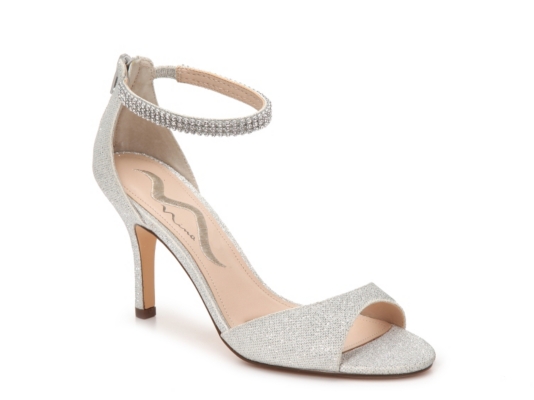 steve madden silver heels dsw