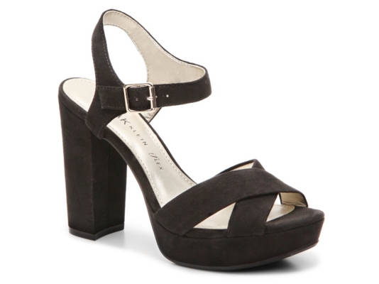 anne klein block heel sandals