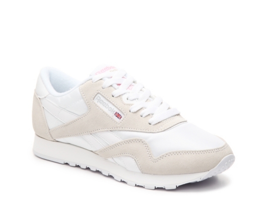 reebok classic nylon sneaker women's
