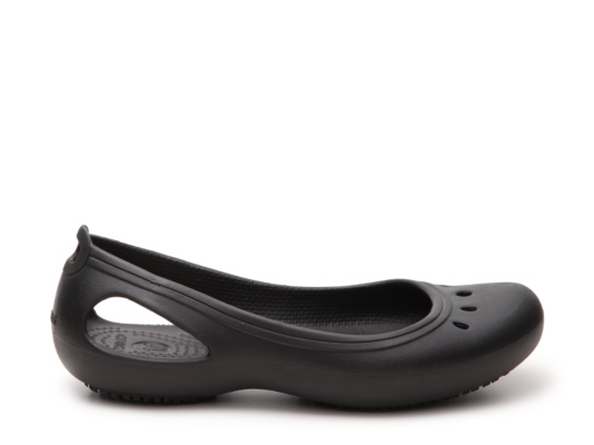 crocs kadee work flat