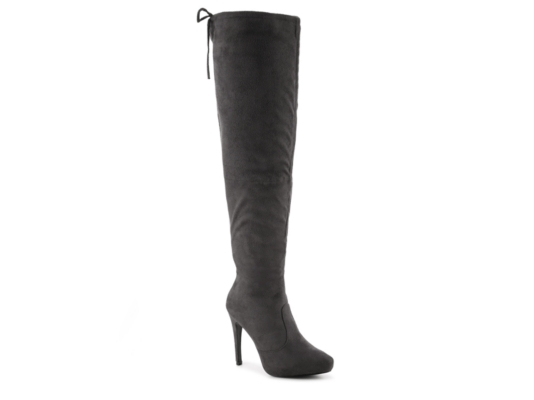 dsw thigh high boots wide calf