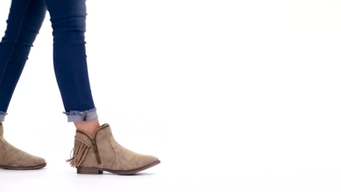 Journee Collection Fringe Bootie Women's Shoes DSW