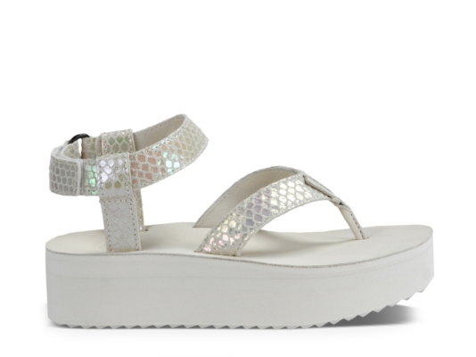 Teva Flatform Universal Iridescent Sandal Women's Shoes | DSW