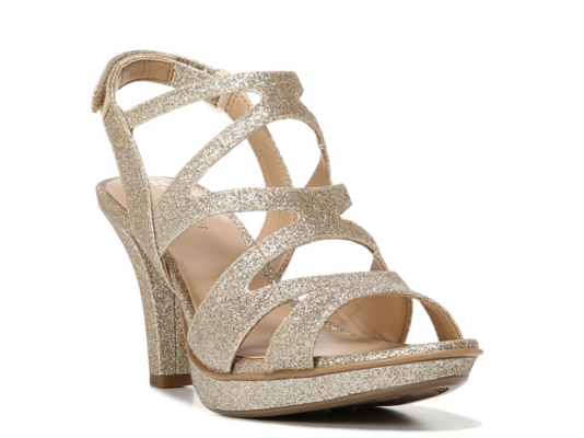 gold heels dsw