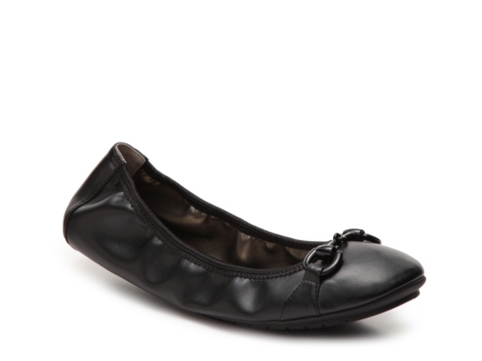 dsw black pointed flats