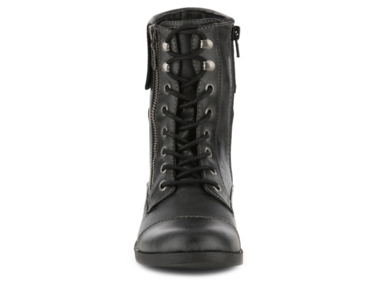 dsw brown combat boots