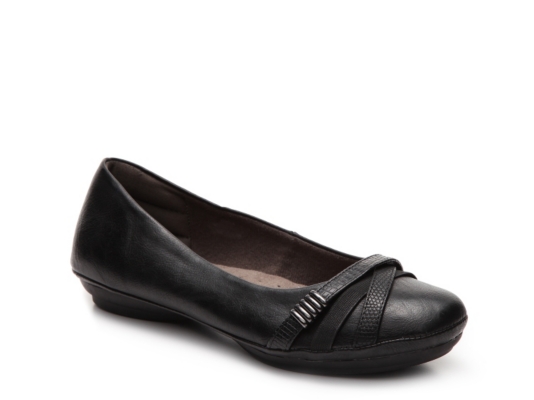 dsw ballet flats black