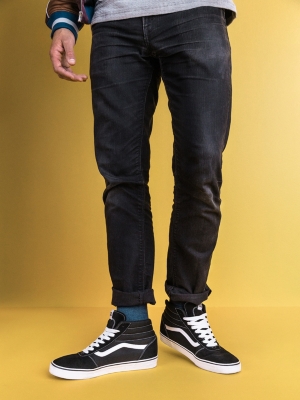 color block slip on vans