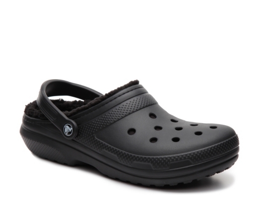 crocs men's classic lined clog