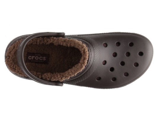 mens lined crocs