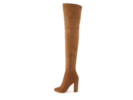 dsw over the knee leather boots