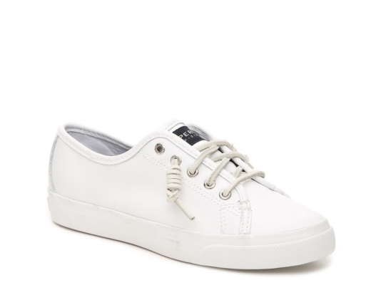 sperry slip on leather comfort sneakers