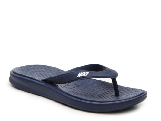 mens nike solay flip flops