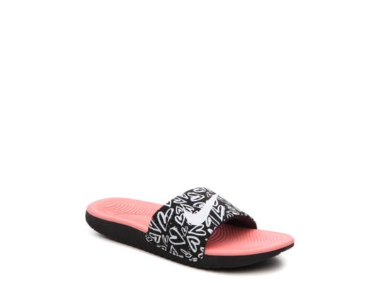 nike kawa print slides