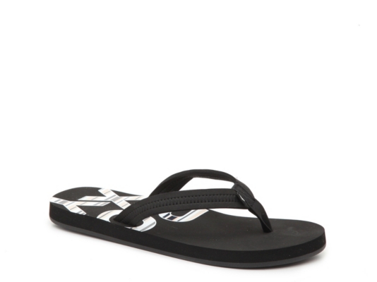 roxy flip flops dsw