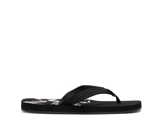 roxy flip flops dsw