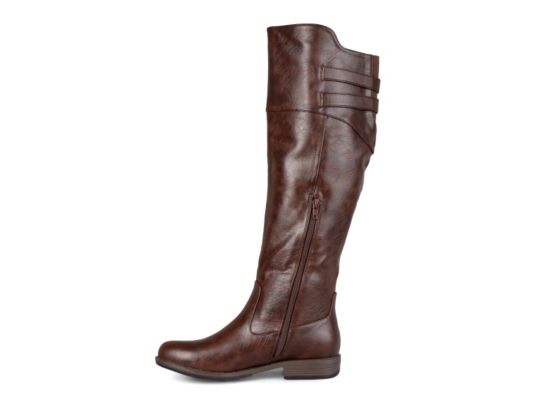journee collection tori knee high riding boots wide calf