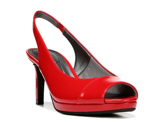 dsw red flat shoes