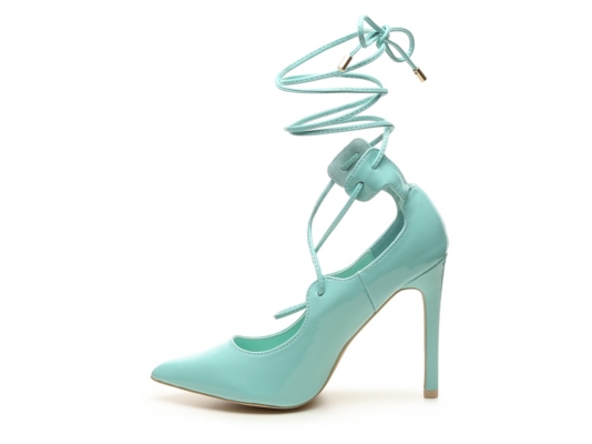 dsw turquoise heels