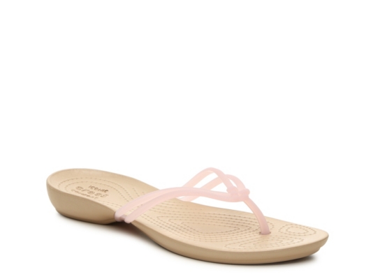 crocs isabella flip flop