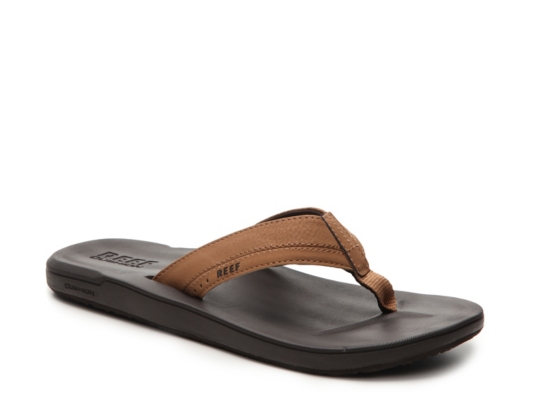 reef men's contoured cushion sandal