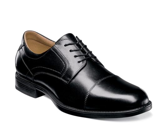 Men's Black Florsheim Cap Toe Shoes | DSW