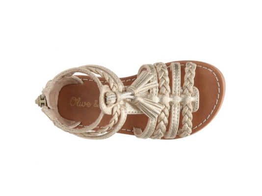 olive gladiator sandals
