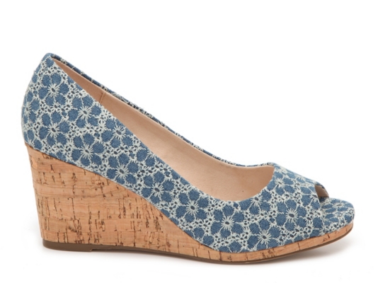 kaydena espadrille wedge pump