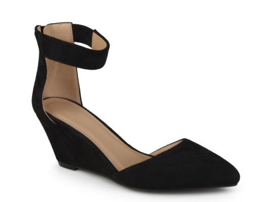 dsw black platform heels