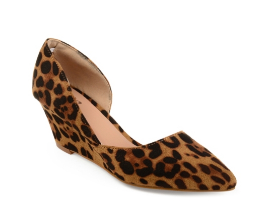 dsw leopard print booties