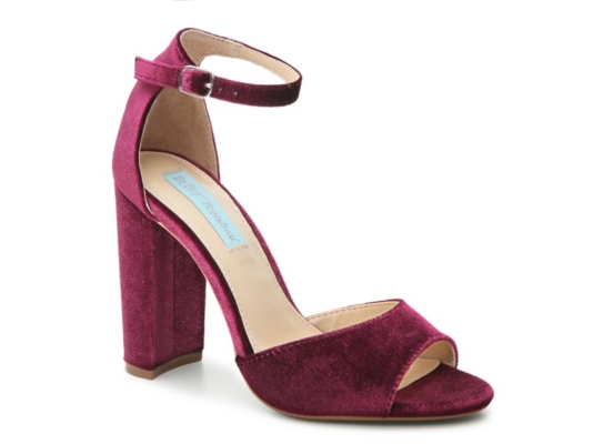 velvet sandals flat