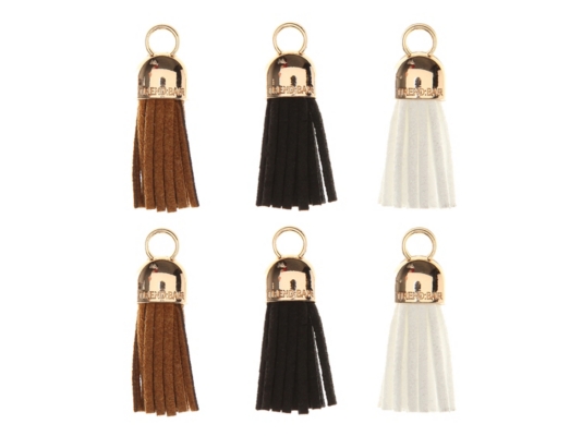 shoe lace tassels