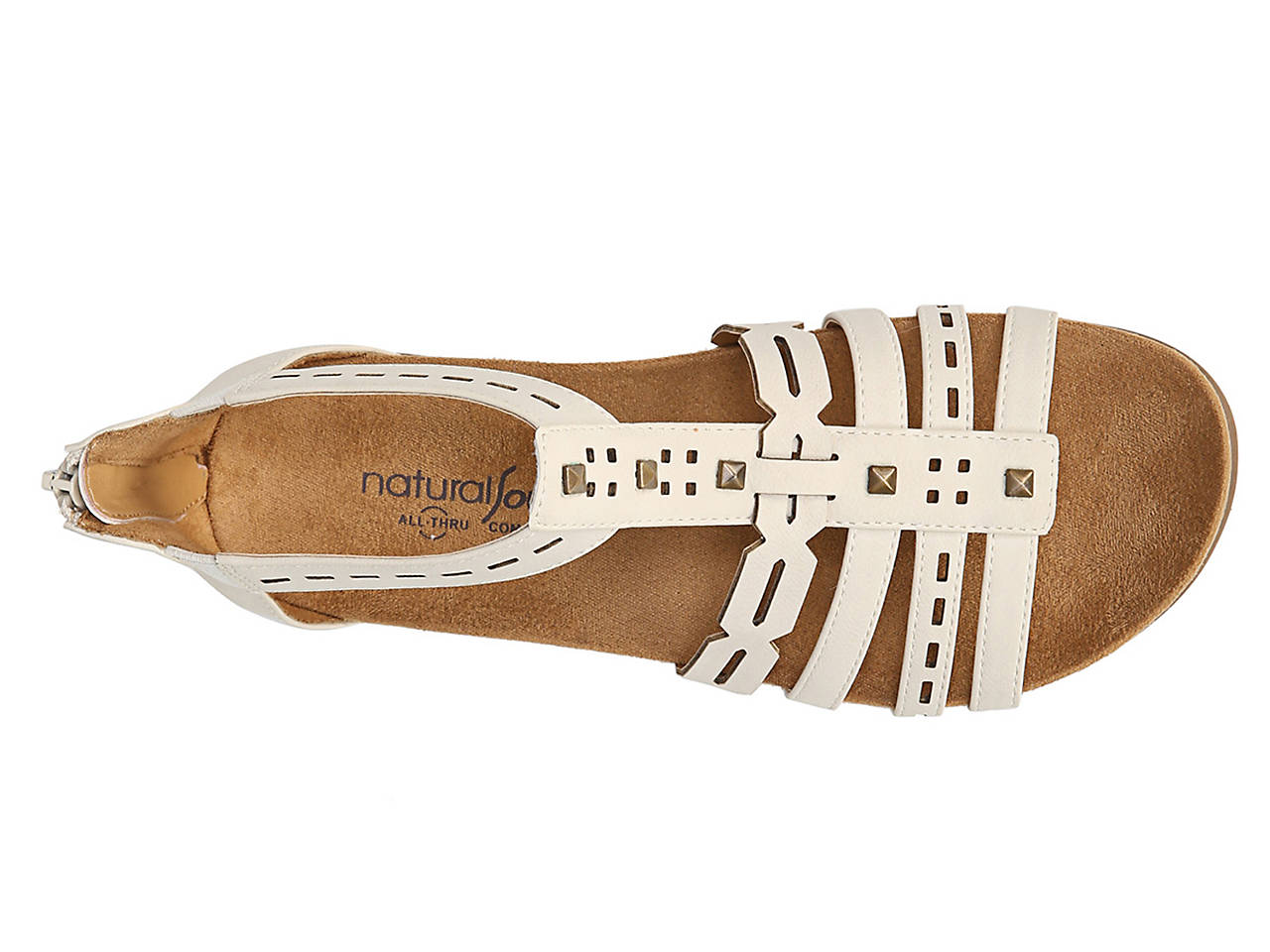 Natural Soul Antigua Gladiator Sandal Women's Shoes | DSW