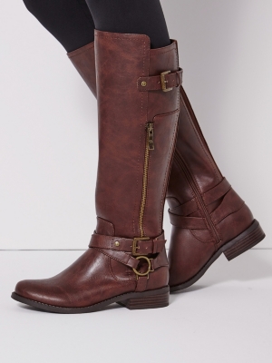 guess black boots dsw