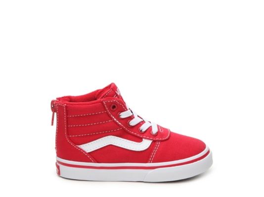 red high top vans for kids