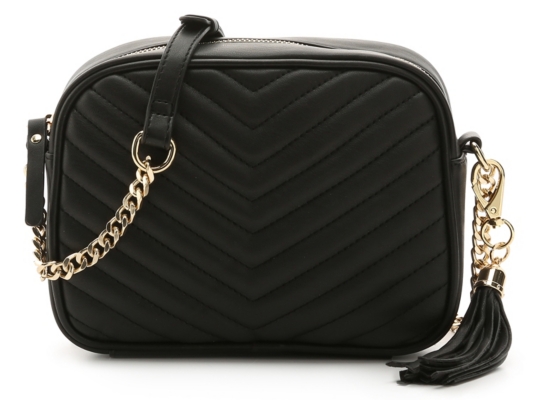 quilted chevron crossbody bag