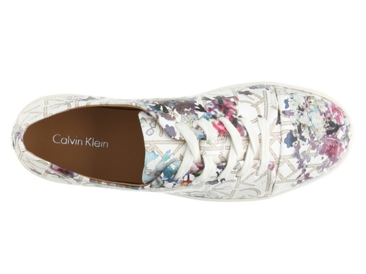 calvin klein brown sneakers
