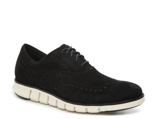 cole haan feathercraft grand wingtip oxford