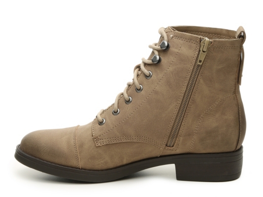 dsw brown combat boots
