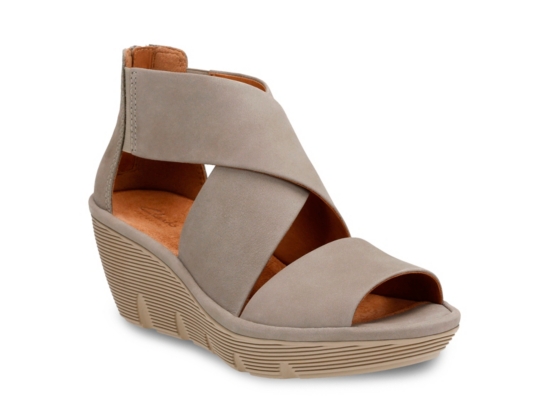 clarks clarene glamor wedge sandals